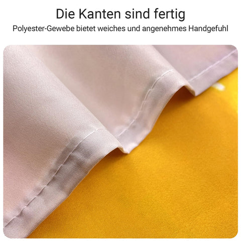 Lerores Shower Curtain, 180 x 200 cm, Yellow Duck, Weighted Hem, Anti-Mould Textile, Water-Repellent
