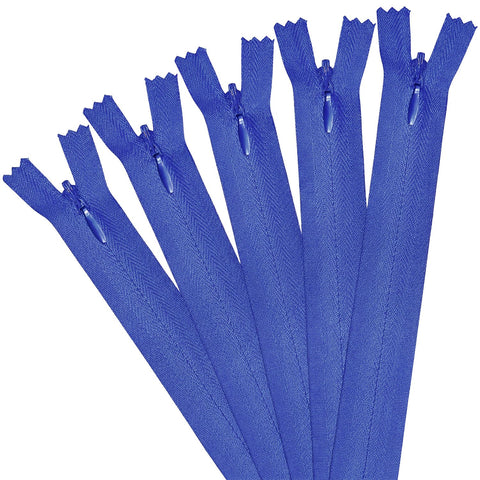 5Pcs Invisible Zip, 40cm/16 Inch Zip Nylon Zips for Sewing Concealed Invisible Zipper for Tailor Sewing Accessories Pillows Cushions Skirts Pants