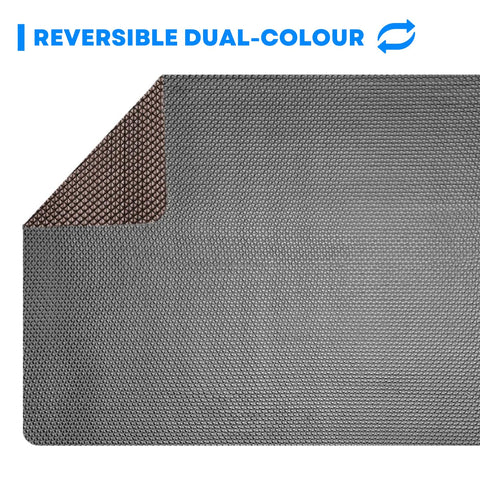 Nicoman Reversible Bath Mat Non Slip Anti Mold, Shower Mat for Tub Bathtub, Anti Slip Shower Mats for Inside Outside
