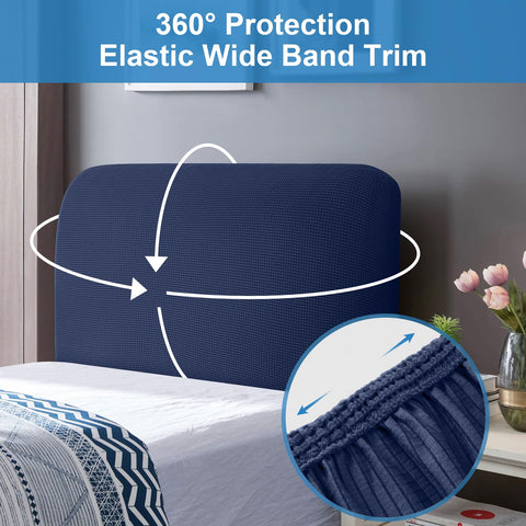 TAOCOCO Bed Headboard Covers King Size Headboard Cover,Elastic Head Board cover,Dustproof All-inclusive Headboard Protection Cover for King/Double