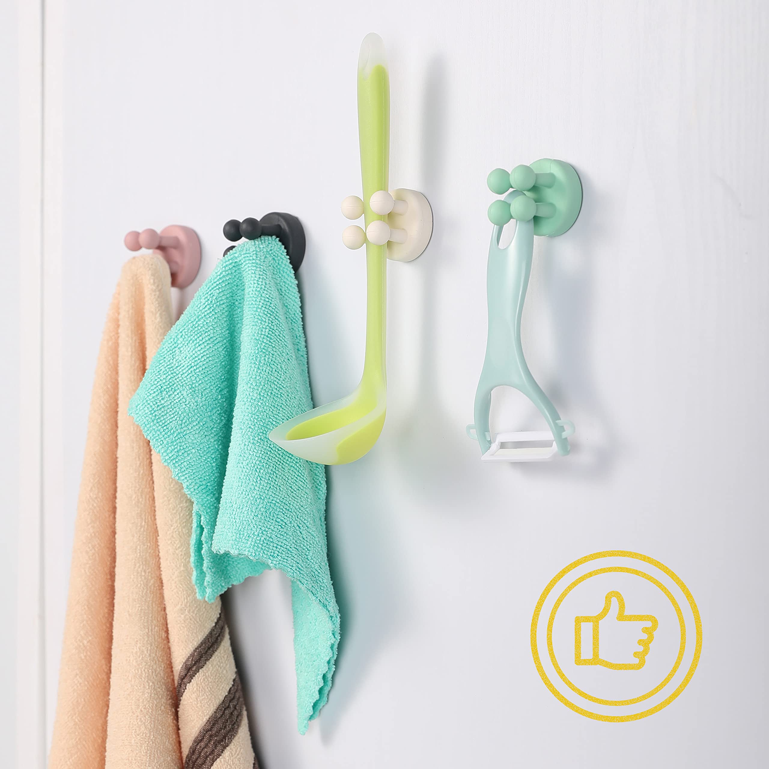 Silicone Toothbrush Holders Multi-Function Hook Razor holder Waterproof