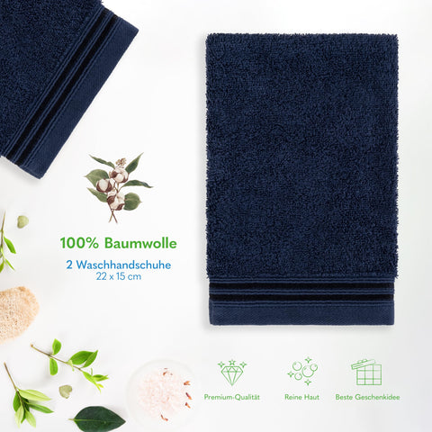 Hammetex Bathrobe 100% Cotton Unisex for Men and Women Quality 400 g/m² Quality Soft Absorbent Terry Towelling Bathrobe for Couples with Pockets