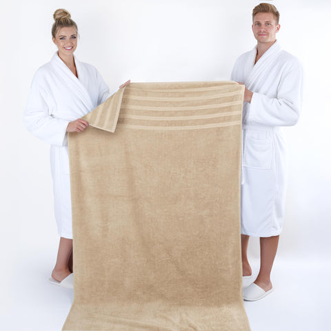American Soft Linen Jumbo Large Bath Towels, 100% Turkish Cotton Bath Sheet 35 in 70 in, Bath Towel Sheets for Bathroom, Bath Sheet Towels