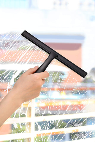 Ambrosya® | Exclusive shower puller made of stainless steel | Puller Bath Puller Bathroom Shower Wiper Window Wiper Holder Bracket Toilet WC Wiper