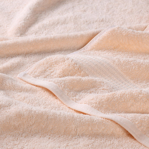 Superior Set, Cotton, Peach, 8PC Hand Towels