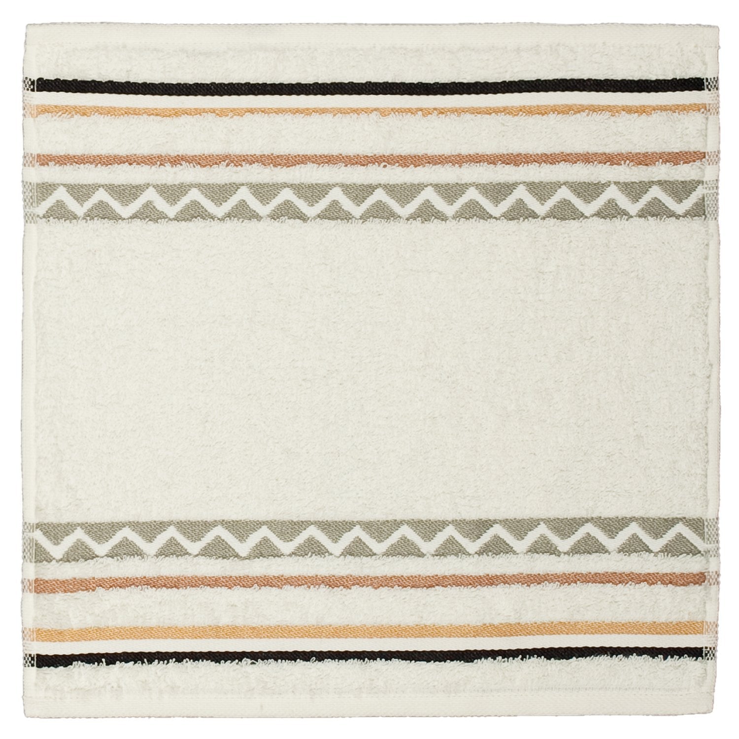 frottana Country face cloth 30 x 30 cm, 100% cotton, ivory