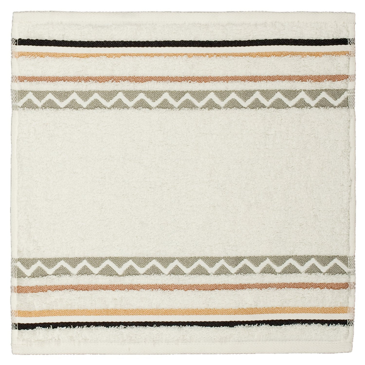 frottana Country face cloth 30 x 30 cm, 100% cotton, ivory