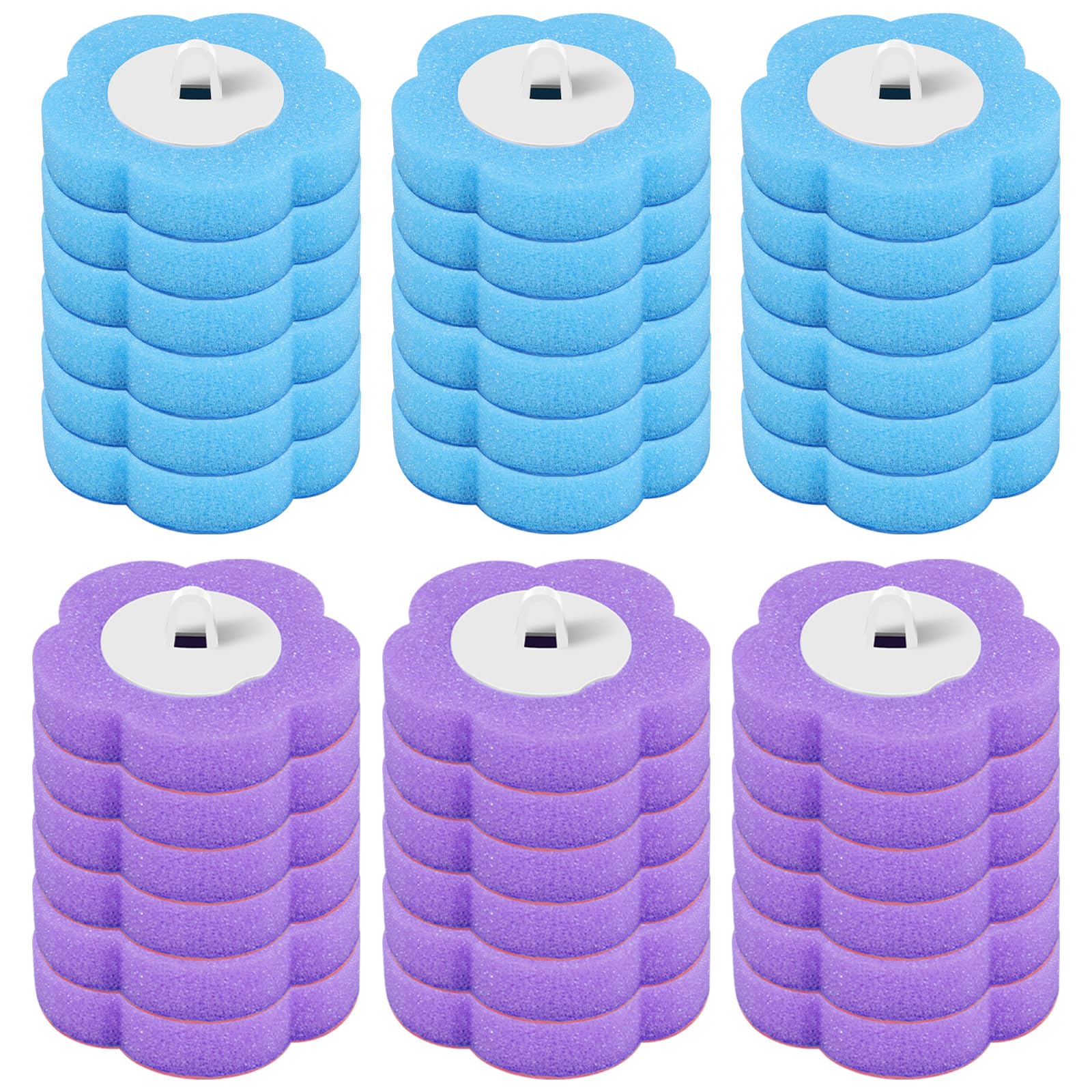 36 PCS Toilet Brush Replacement Head, Toilet Wand Refill Pads,Toilet Brush Refills Pads, Toilet Wand Replacement Heads