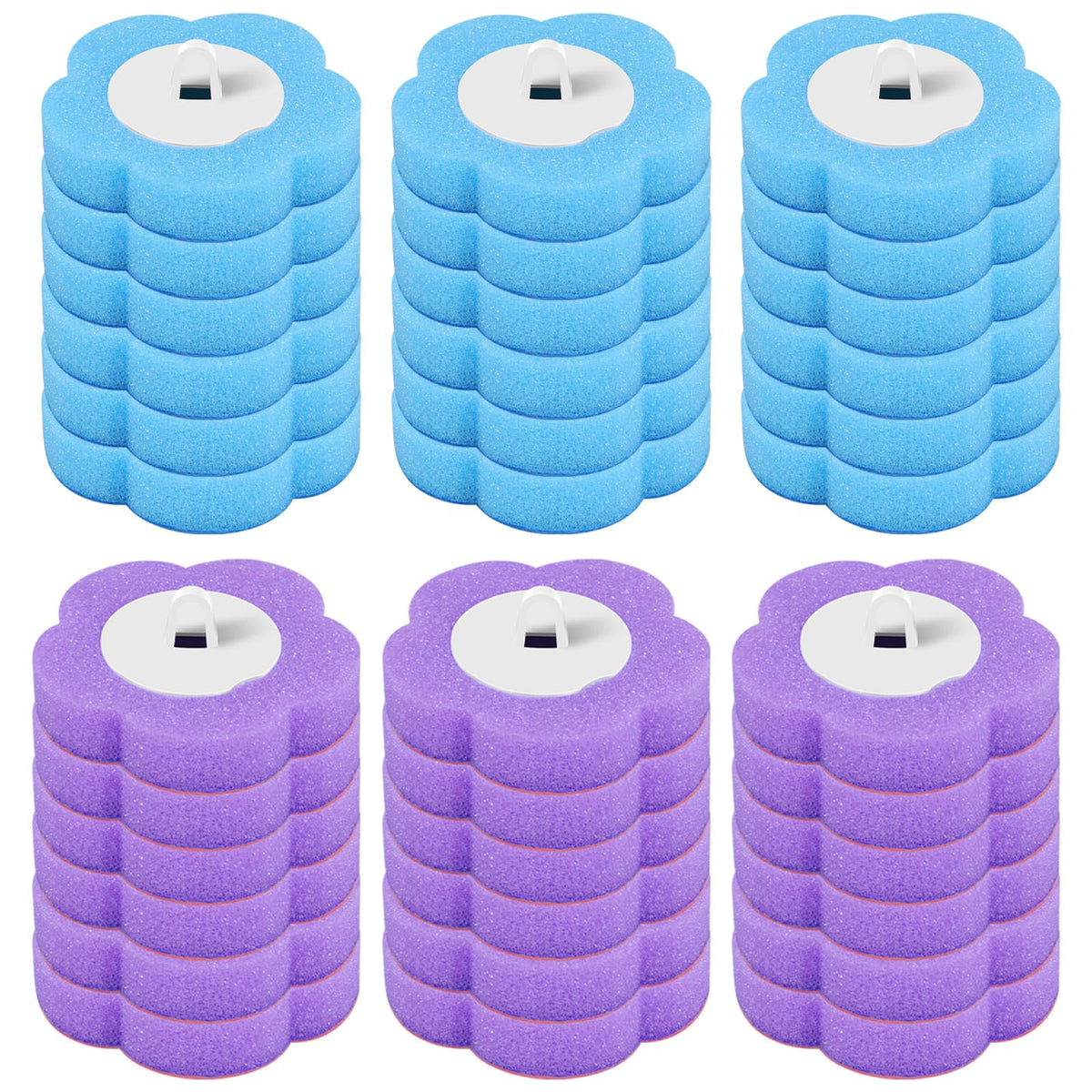 36 PCS Toilet Brush Replacement Head, Toilet Wand Refill Pads,Toilet Brush Refills Pads, Toilet Wand Replacement Heads