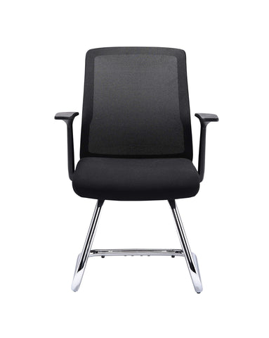 Office Hippo Desk Chair, Ergonomic Office Chair For Home, Office & Boardroom With Breathable Mesh Backrest, Fixed Arms For Comfort & Support