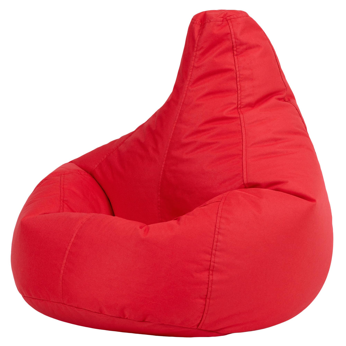 Bean Bag Bazaar Outdoor Kids Bean Bag with Filling Included, Red