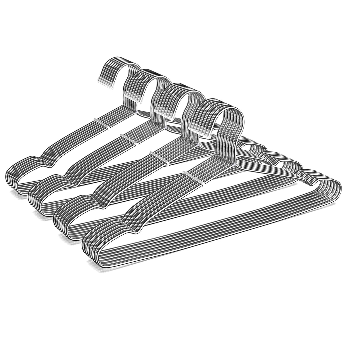 TIMMY Wire Hangers 40 Pack Stainless Steel Strong Metal Coat Hanger Clothes 16.5 Inch