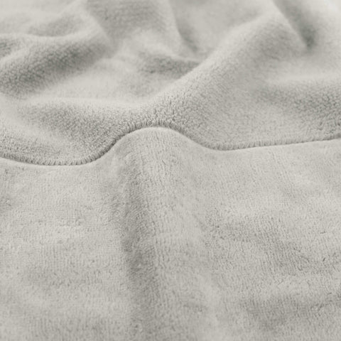 Möve Bamboo Luxe set of 3 soap cloths 30 x 30 cm made of 60% cotton / 40% viscose from bamboo cellulose, silver grey