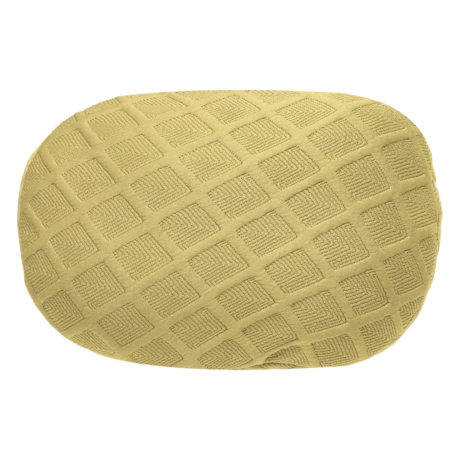 sourcing map Office Chair Pillow Cover, Office Chair Headrest Attachment Mesh Removable Headrest Protector for Home Desk Computer Chairs, Beige
