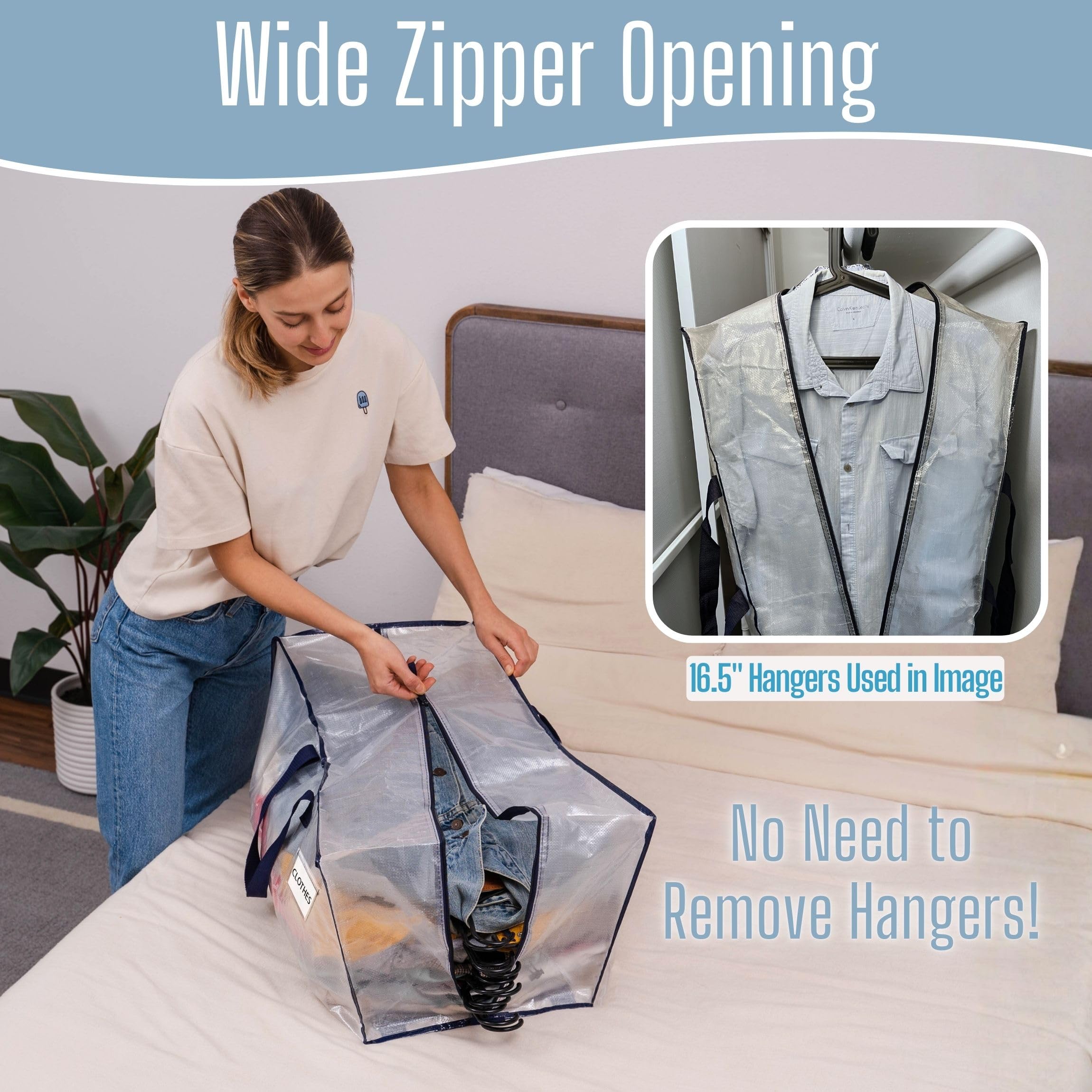VENO 4 Pack Heavy-Duty Moving Bags Extra Large W/Backpack Straps, Moving House Essentials, Strong Handles & Zips, Clothes Storage, Packing