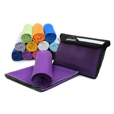 gipfelsport Microfibre Towel | 11 - Purple | M(110x50cm)