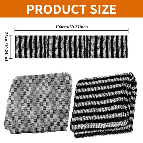 Exfoliating Towel, Exfoliating Antibacterial Shower Towel, Japanese Washcloth Exfoliating Towels for Men Women