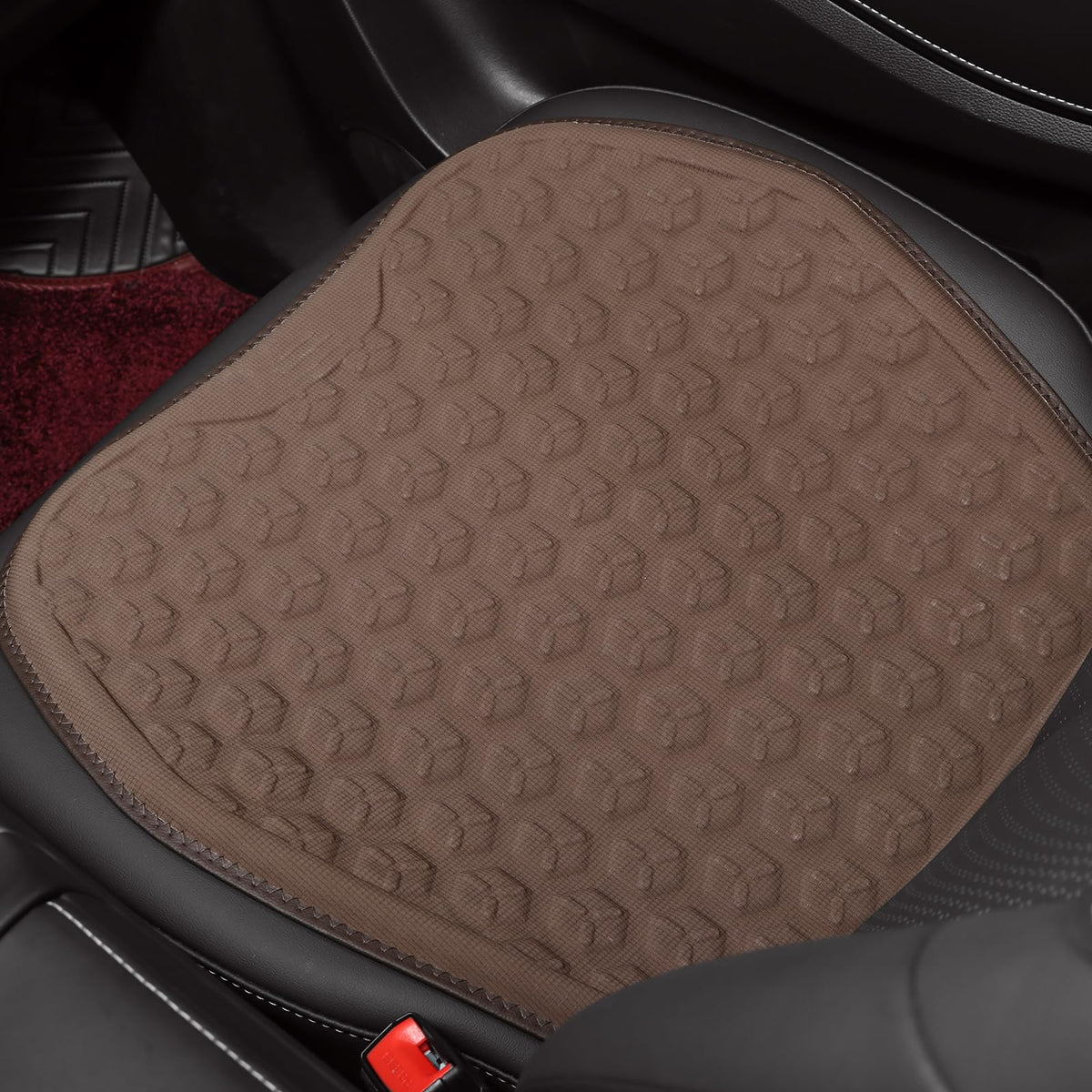 LY4U 3D Honeycomb Gel Seat Cushion for Office Chair & Car Seat, 48x48cm Cooling Pressure Relief Cushion with Breathable Support for Wheelchair Bench