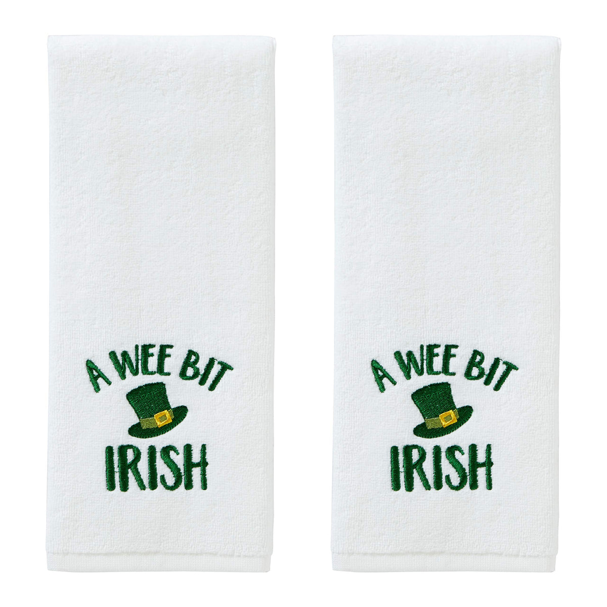 SKL Home by Saturday Knight Ltd. Hand Towel, Cotton, White, 16x25