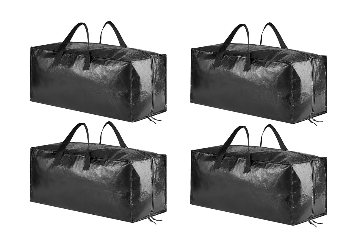 SpaceAid Heavy Duty Moving Bags, Extra Large Storage Totes W/Backpack Straps Strong Handles & Zippers, Alternative to Moving Boxes