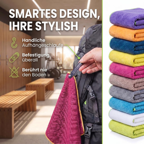 LightDry® Microfiber Sports Towel – Quick-Dry, Soft & Compact