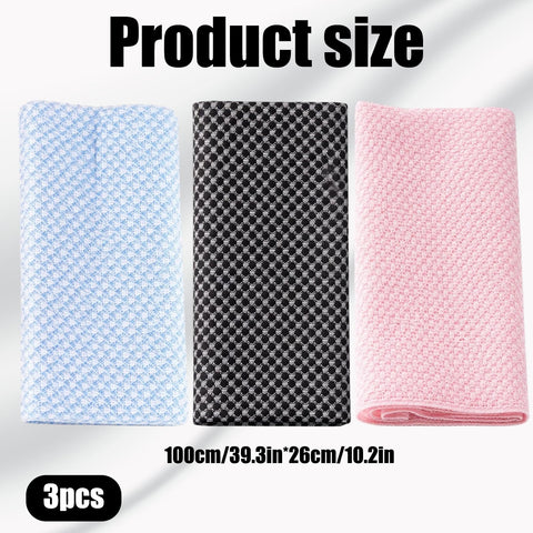 GxouQcn Rxfoliating Towel, 3 Pcs Deep Skin Exfoliation for Gentle Cleansing, Spa-Like Bathing Experience Shower Towels, for Body Face