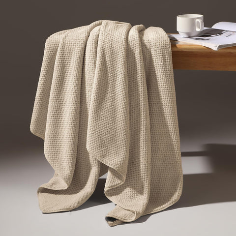 REDKISS 6 Pack Microfibre Towels set-450g/m²,Super Absorbent Towel for Bath