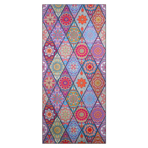 Vorvowry Microfibre Beach Towels for Adults Women Men Extra Large Lightweight Quick Dry Sand Free Travel Towel Double Sided Printing for Swim Sports