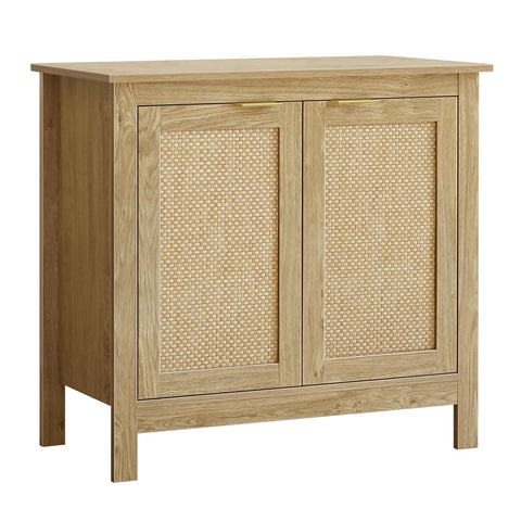 Skokliz Sideboard Storage Cabinet, Modern Kitchen Cupboard with Adjustable Shelf, Floor Cabinet with Doors, Sideboard for Living Room, Dining Room