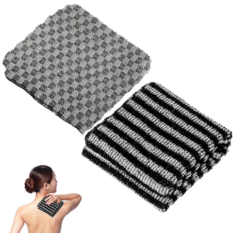 Exfoliating Towel, Exfoliating Antibacterial Shower Towel, Japanese Washcloth Exfoliating Towels for Men Women