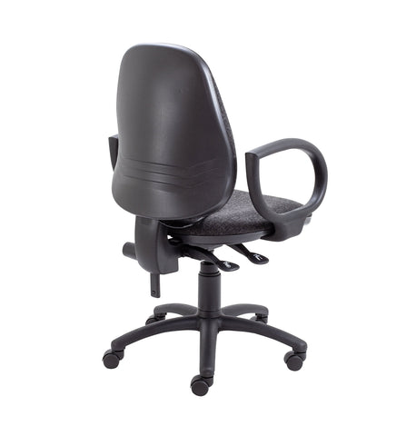 Office Hippo Desk Chair, Ergonomic Home & Office Chair With Adjustable Seat, Back & Lumbar Pump For Comfort & Support