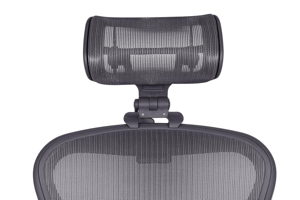 Engineered Now The Original Headrest for the Herman Miller Aeron Chair (H4 for Remastered, Carbon)