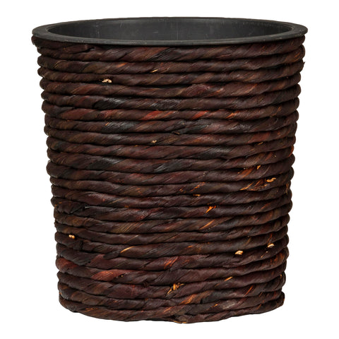 Scheurich Water Hyacinth 34 Basket/Basket Planter/Basket Pot Made of Water Hyacinth Colour: Brown, 34 cm Diameter, 31 cm High, 34.1 L Vol.