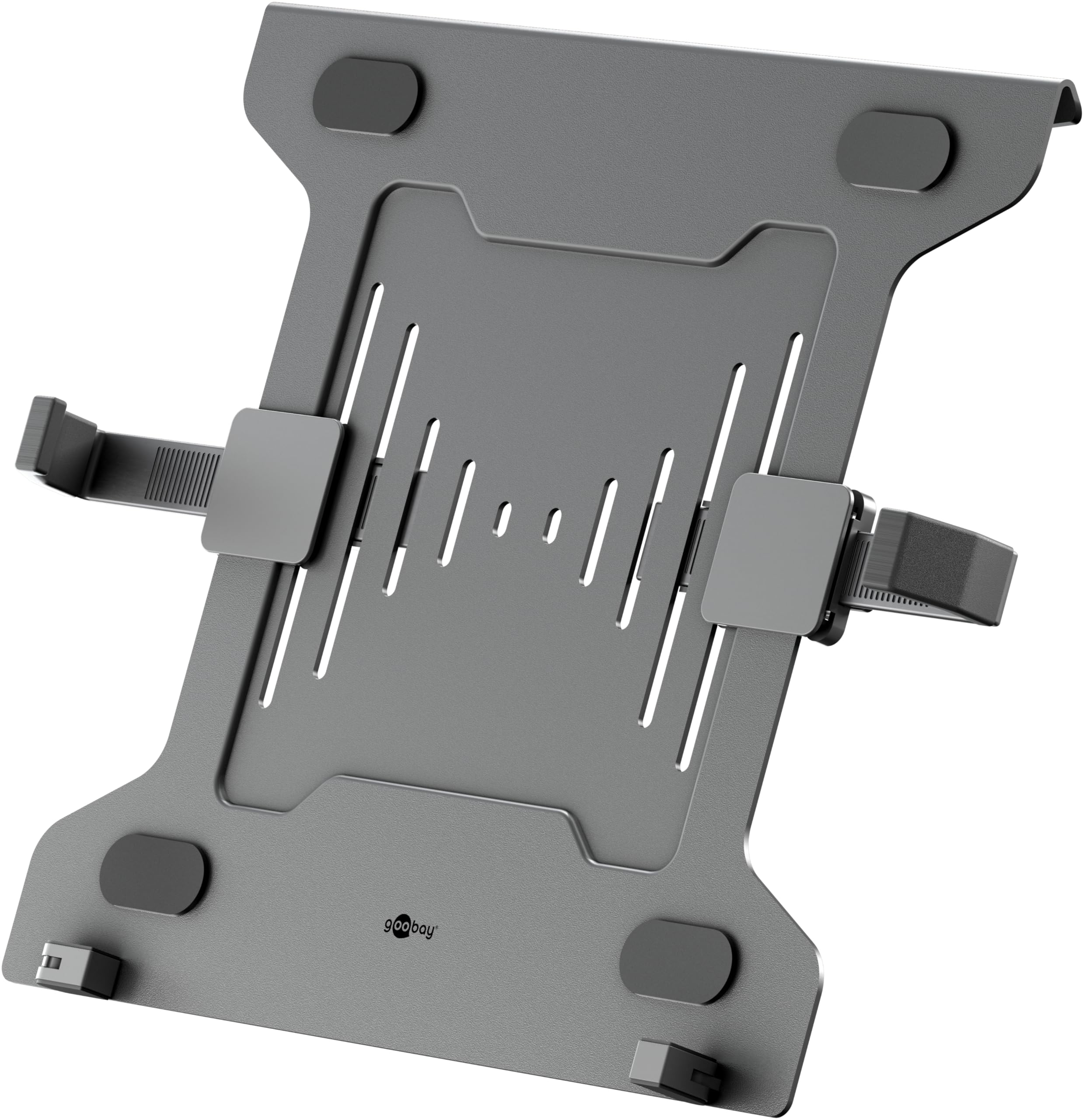Goobay Laptop Holder for Monitor Arm 10-15.6 Inch Up to 4.5 kg VESA 100x100 - Basic - 70817
