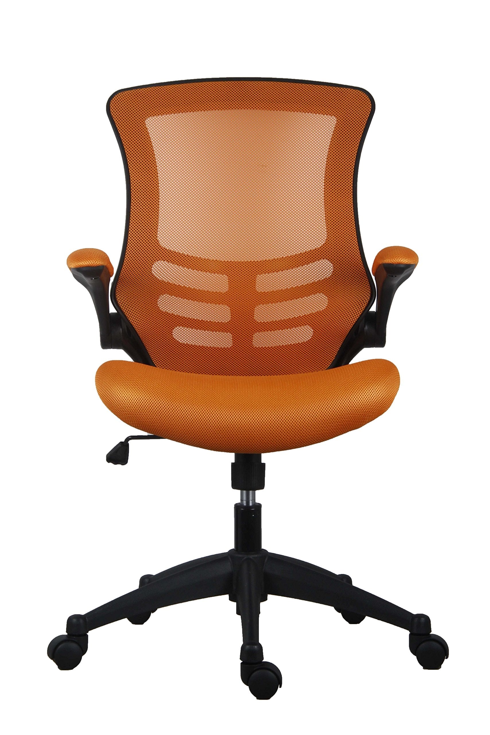 Office Hippo Mesh Operator Office Chair, Height & Tilt Adjustable Ergonomic Chair with Tension Control, Flip Up Arms, Computer Chair for Daily Use