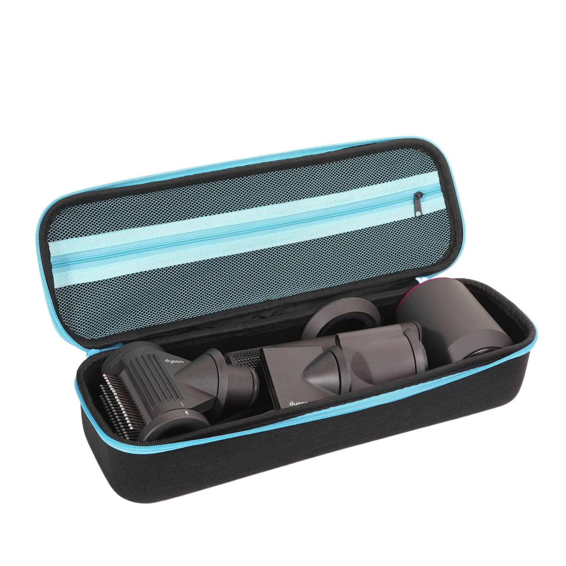 Hosoncovy Carrying Case Travel Case Storage Bag Protective Case Holder Box for Dyson Supersonic Hair Dryer and Nozzles (Empty Bag Only)