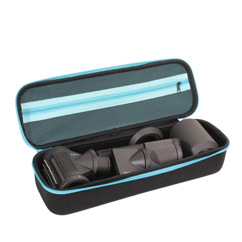 Hosoncovy Carrying Case Travel Case Storage Bag Protective Case Holder Box for Dyson Supersonic Hair Dryer and Nozzles (Empty Bag Only)