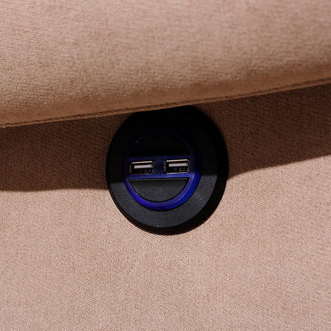01 02 015 Electric Sofa Button, Easy To Use Sofa Hand Control Switch Lift Chair Button Waterproof with Dual USB for Home Theater Seating for Power