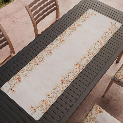 PETTI Artigiani Italiani - Easter Table Runner, Table Runner in Digital Print, 100% Made in Italy | Elegance for the Easter Table