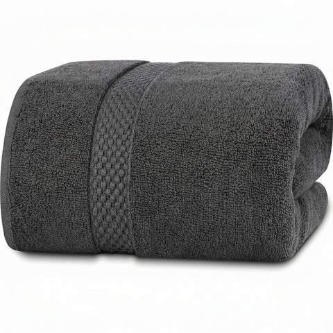 MistyMorning Extra Large Bath Sheets Jumbo Size (90x180cm),100% Cotton 500GSM Super Soft & Highly Absorbent Quick Dry Luxury Bathroom Towels