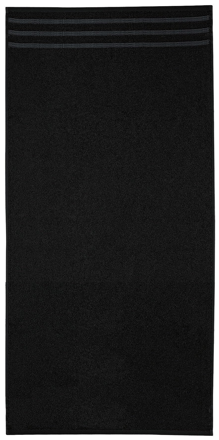 Kleine Wolke "Royal Guest Towel, Black, 30 x 50 cm