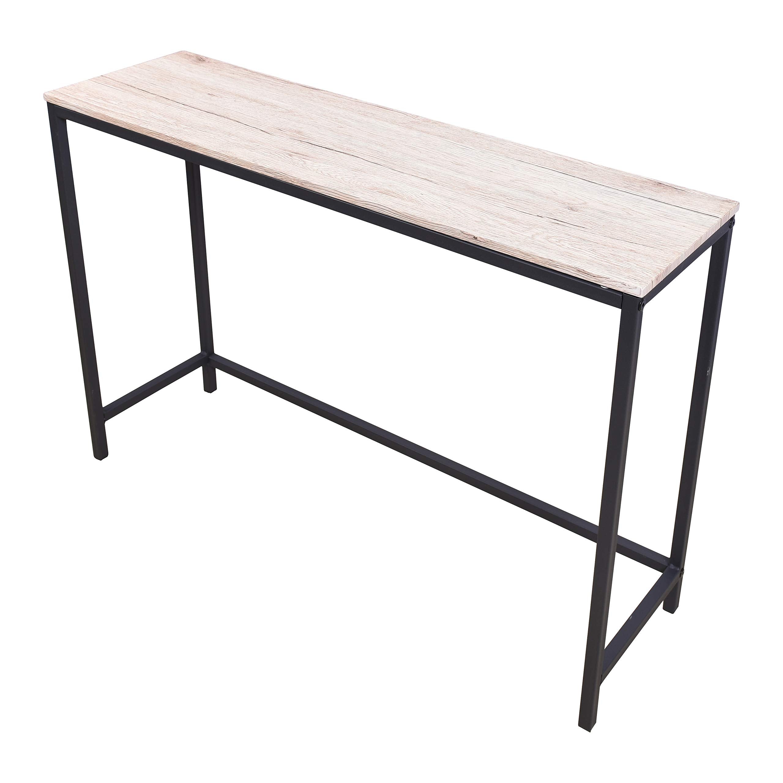 HOMERECOMMEND Console Sofa Table End Tables Computer Desk Coffee Snack Console Tables for Living Room Or Corridor Hallway