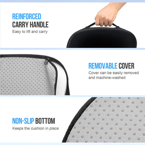 Ajiteogy Memory Foam Seat Cushion