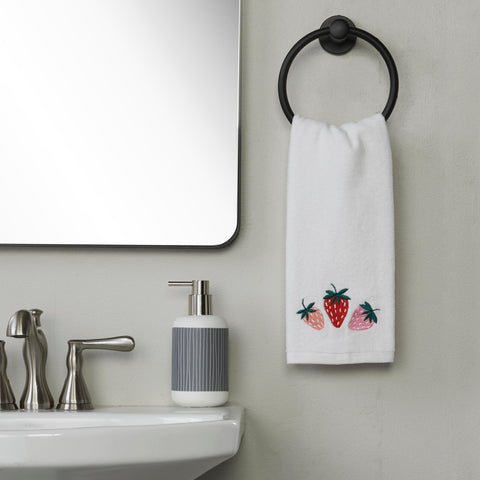 SKL Home Summer Strawberries Hand Towel (2-Pack)