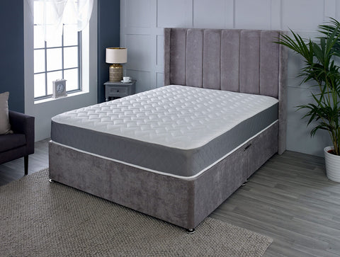 Starlight Beds Astral Grey Hybrid King Size Mattress - 5ft x 6ft6