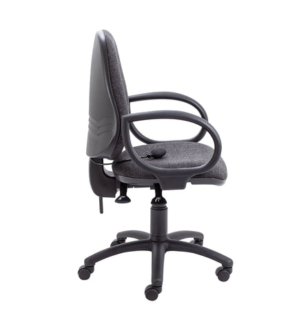 Office Hippo Desk Chair, Ergonomic Home & Office Chair With Adjustable Seat, Back & Lumbar Pump For Comfort & Support