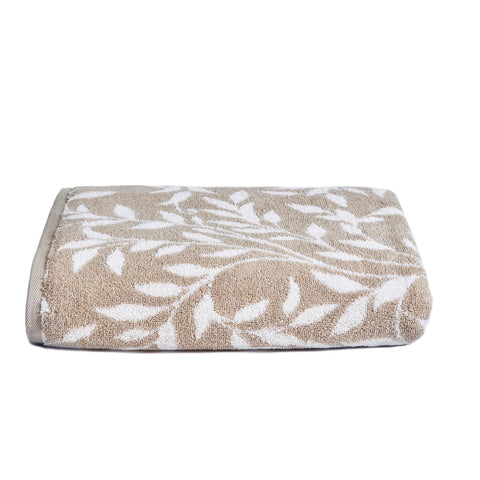 Dreams & Drapes Bathroom - Sandringham - 100% Cotton Bath Towel - 70 x 130cm in Natural, (SGWNLUXPZD)