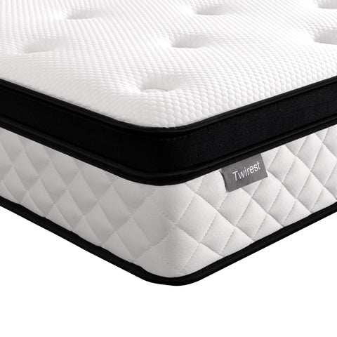 Twirest Small Double Mattress,Hybrid Mattress 120x190x25cm Pocket Sprung