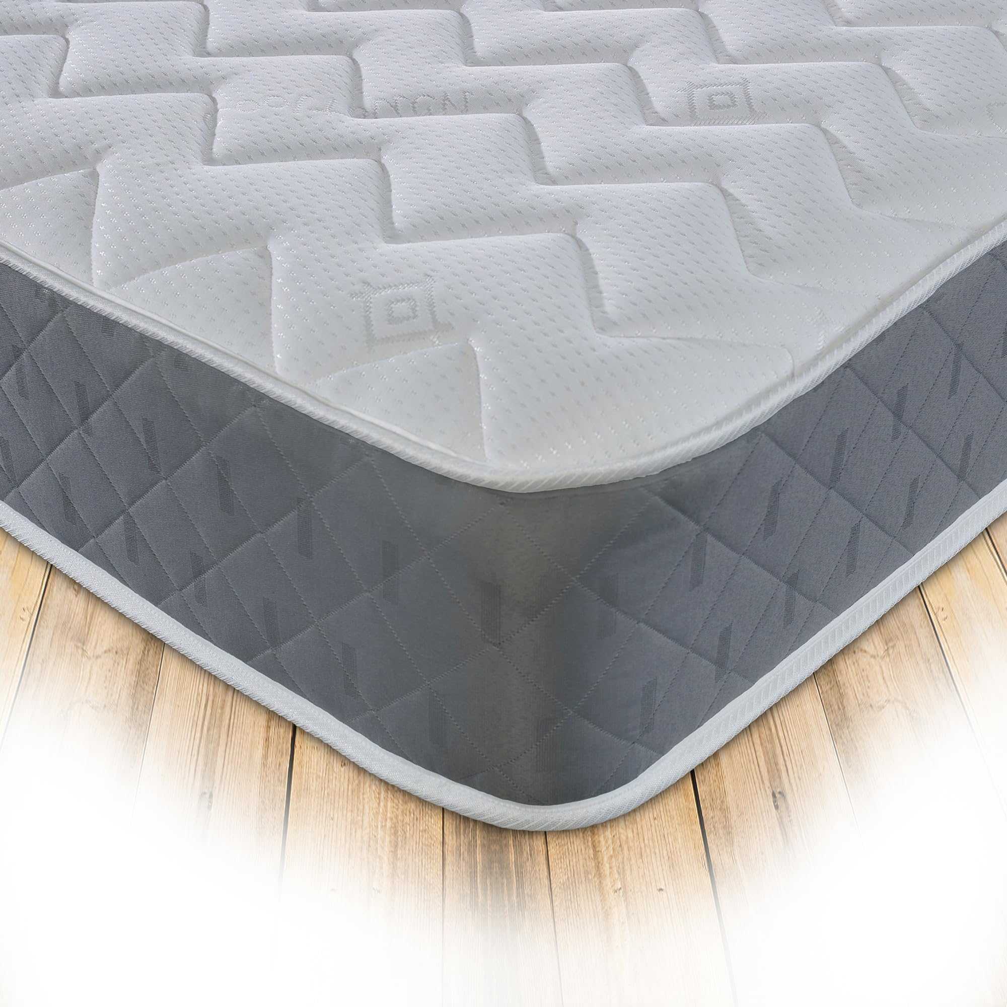Starlight Beds Astral Grey Hybrid King Size Mattress - 5ft x 6ft6