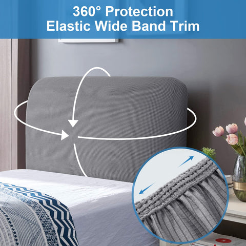 TAOCOCO Bed Headboard Covers King Size Headboard Cover,Elastic Head Board cover,Dustproof All-inclusive Headboard Protection Cover for King/Double